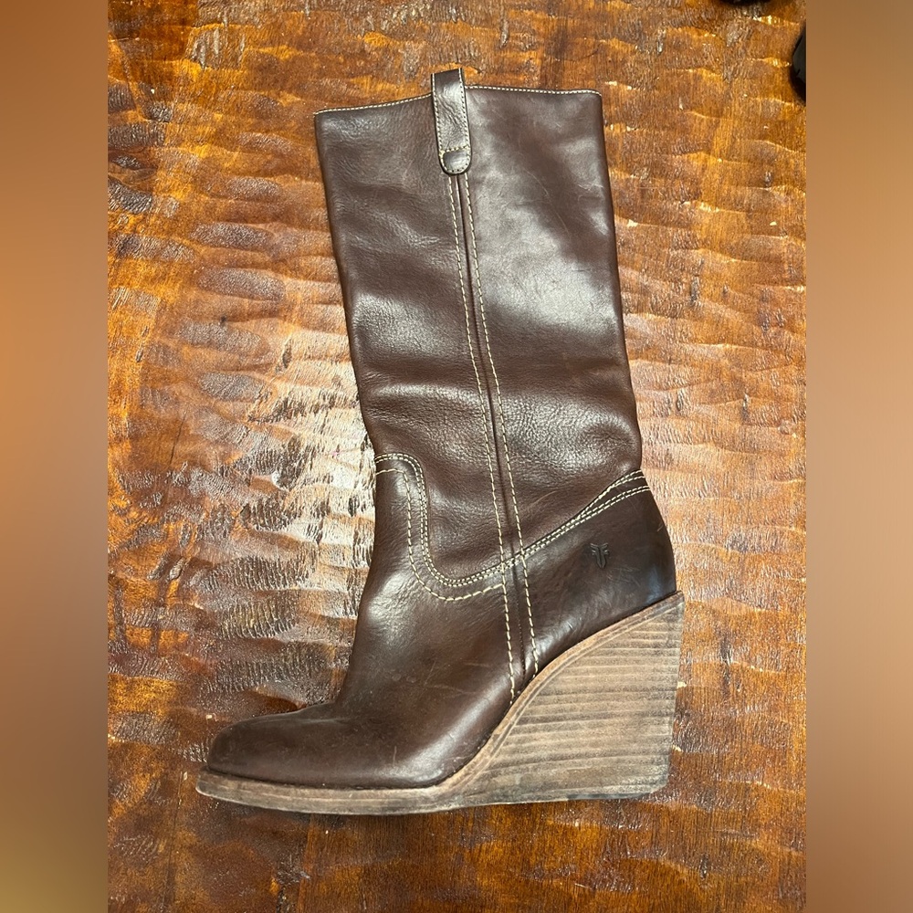 Frye Wedge Boots
